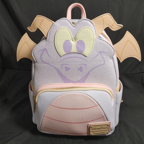 Disney Parks Loungefly Mini Backpack – Figment Pastel Design (NWT) - Picture 1 of 16
